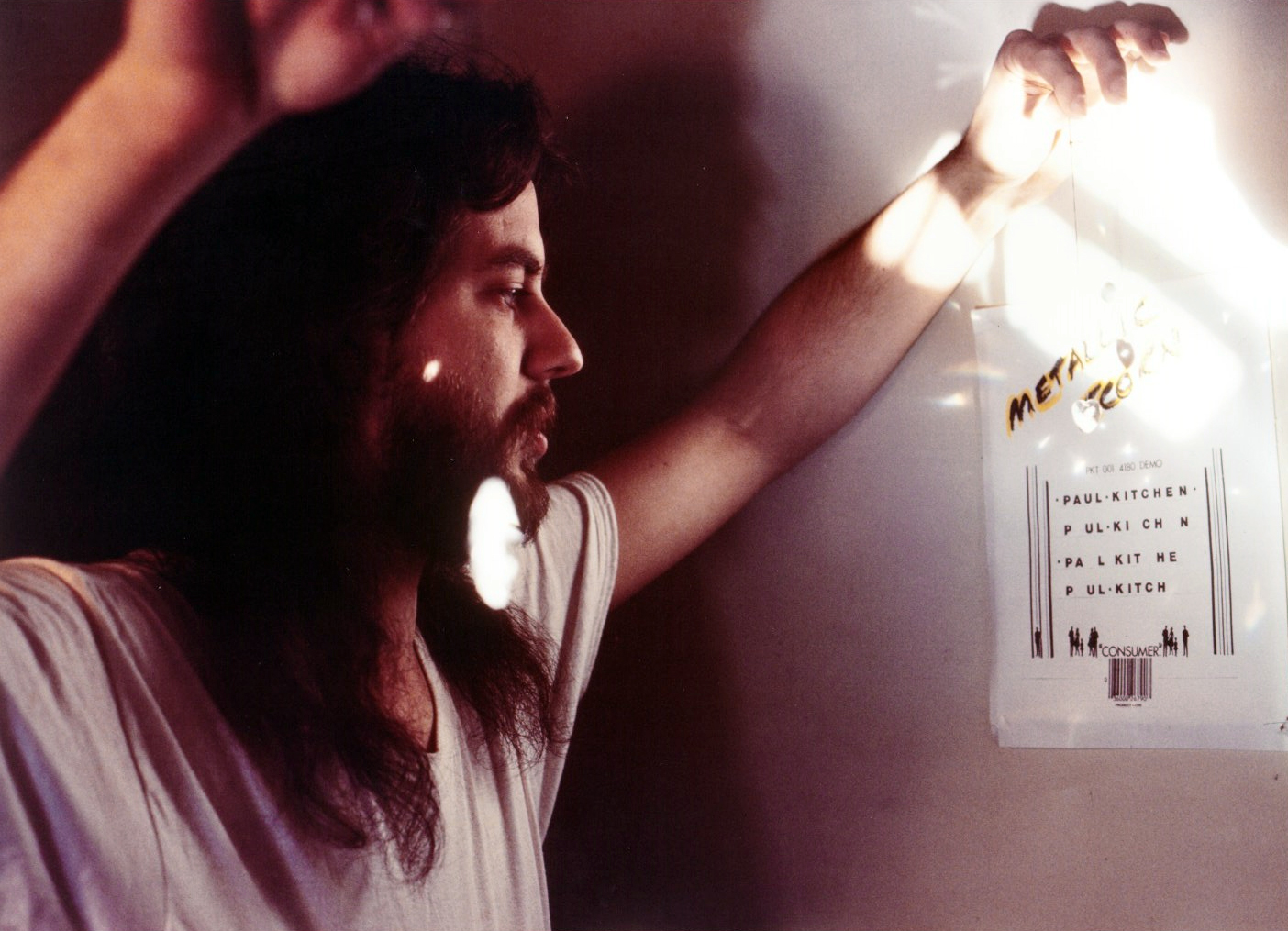 Metallic Scorn photo April 1980, for the unreleased album of the same name.